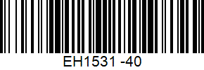 Barcode cho sản phẩm Giày adidas nam EH1531 Đen Phối Xanh